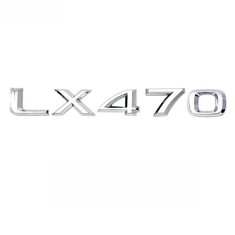 3D ABS Car Trunk Letters Badge Stickers for Lexus LM300 LM350 LC500rLX450 LX470 LM300h Auto Logo Accessories II1