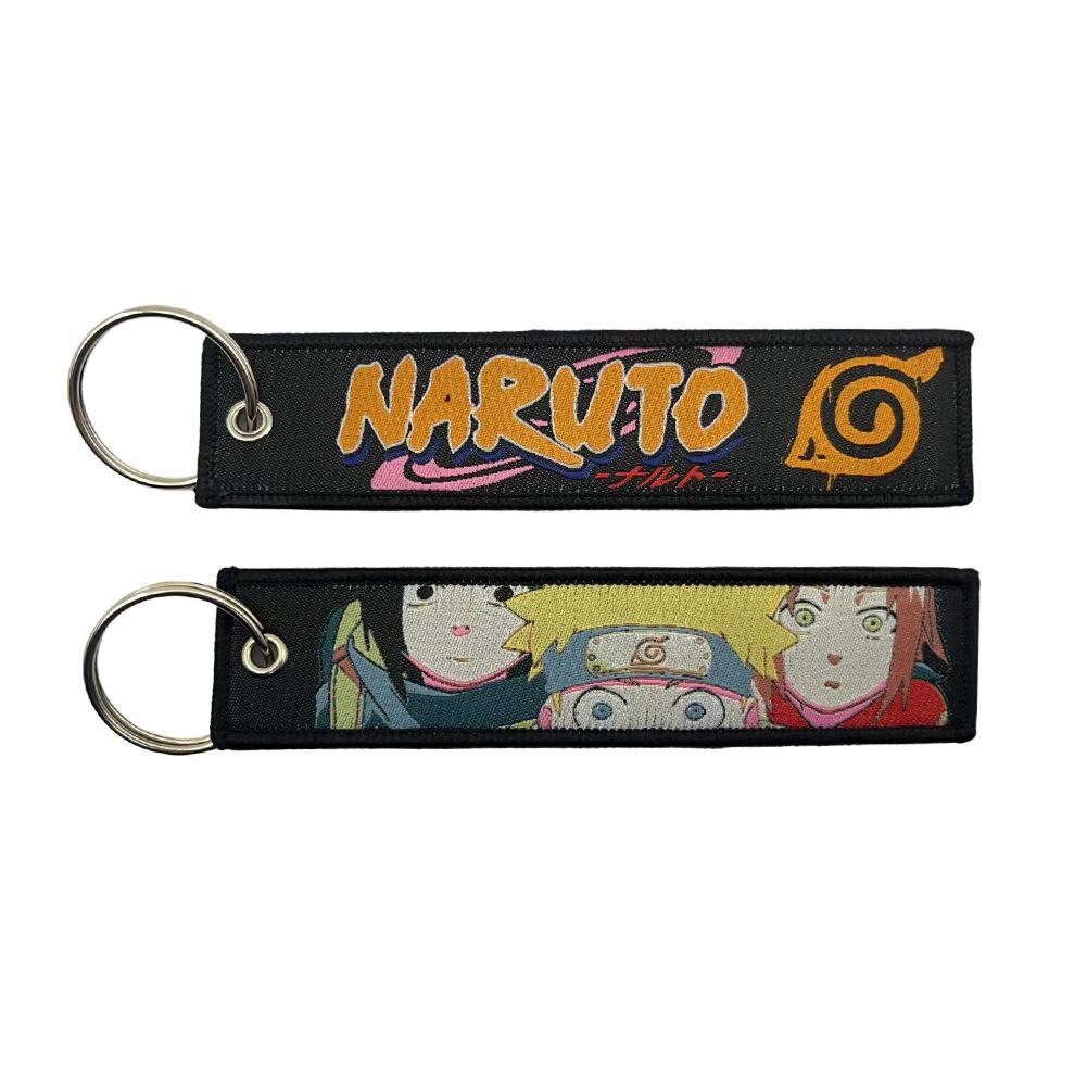 One Piece Adorable Keychain Anime Peripheral Dragon Ball Car Keychain Cartoon Naruto Male plus Female Birth Date Present Xmas