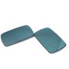 BMW E46 Rearview Mirror Lens, Reversing Blue, Part Numbers 51168250437, 51168250438