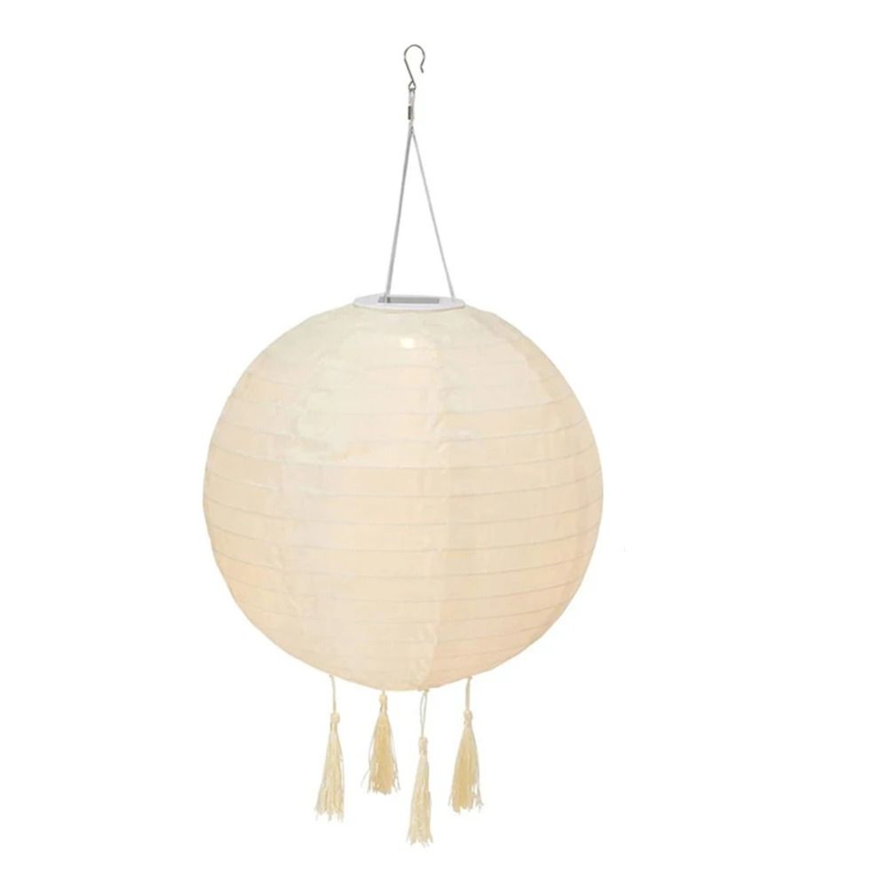 Waterproof LED Solar Lantern Lamp Hanging Night Lamp Party Decor Atmosphere Light Gift