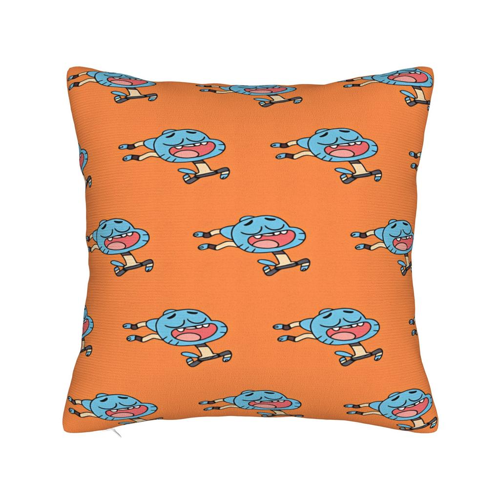 Gumball Gum Ball Watterson Amazing Cartoon Pillow Case Print Pillow Cover Novelty Cushion Cover For Sofa Bedroom Home Decor
