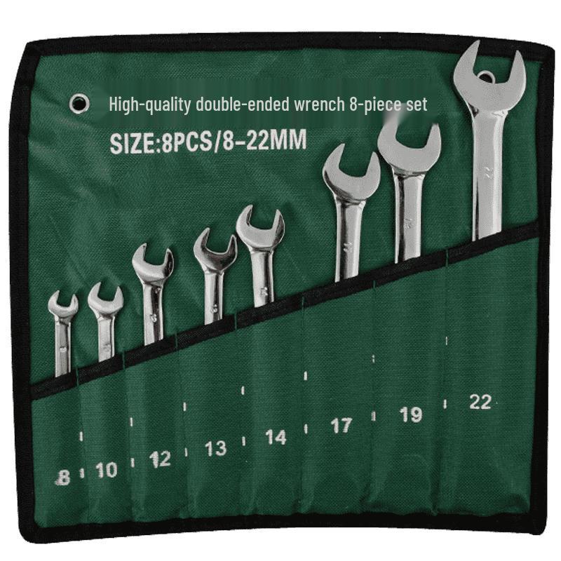 Haisidick Mirror Open-end & Dual-purpose Wrench Set