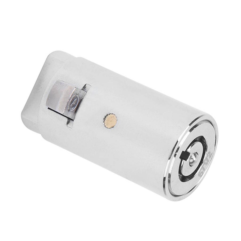 Zinc Alloy Chrome Color Single Opening Key Vending Machine Lock Cylinder for Automatic Selling Machi