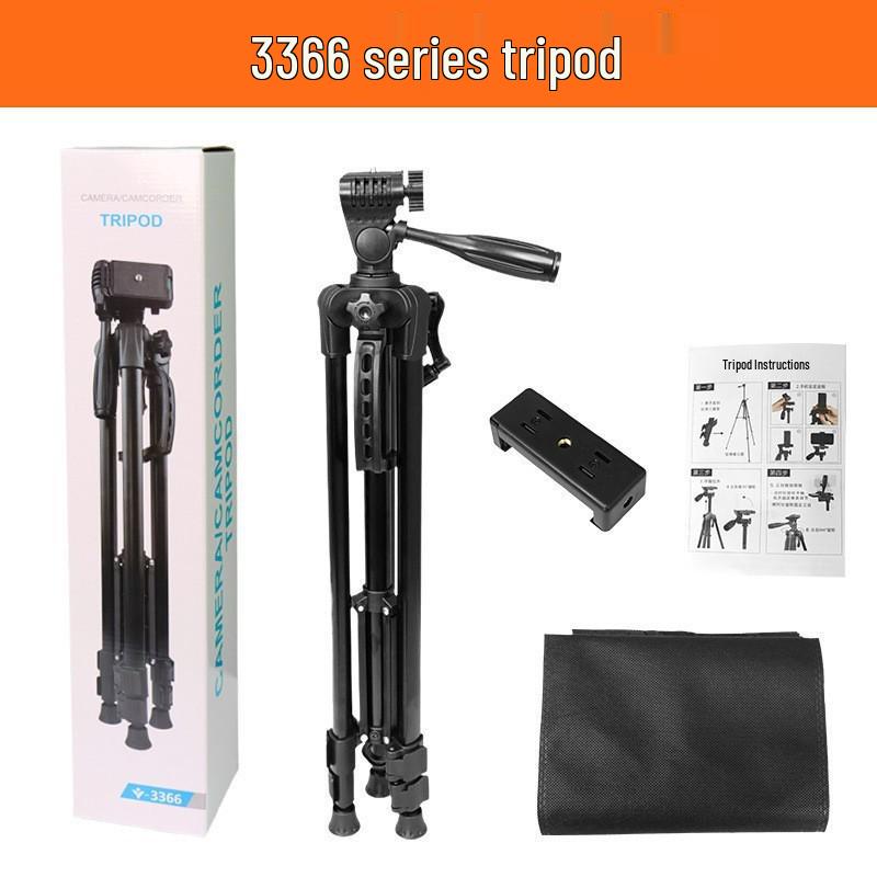 

Portable Telescopic Metal Tripod T60 for Mobile Live Streaming and Photography