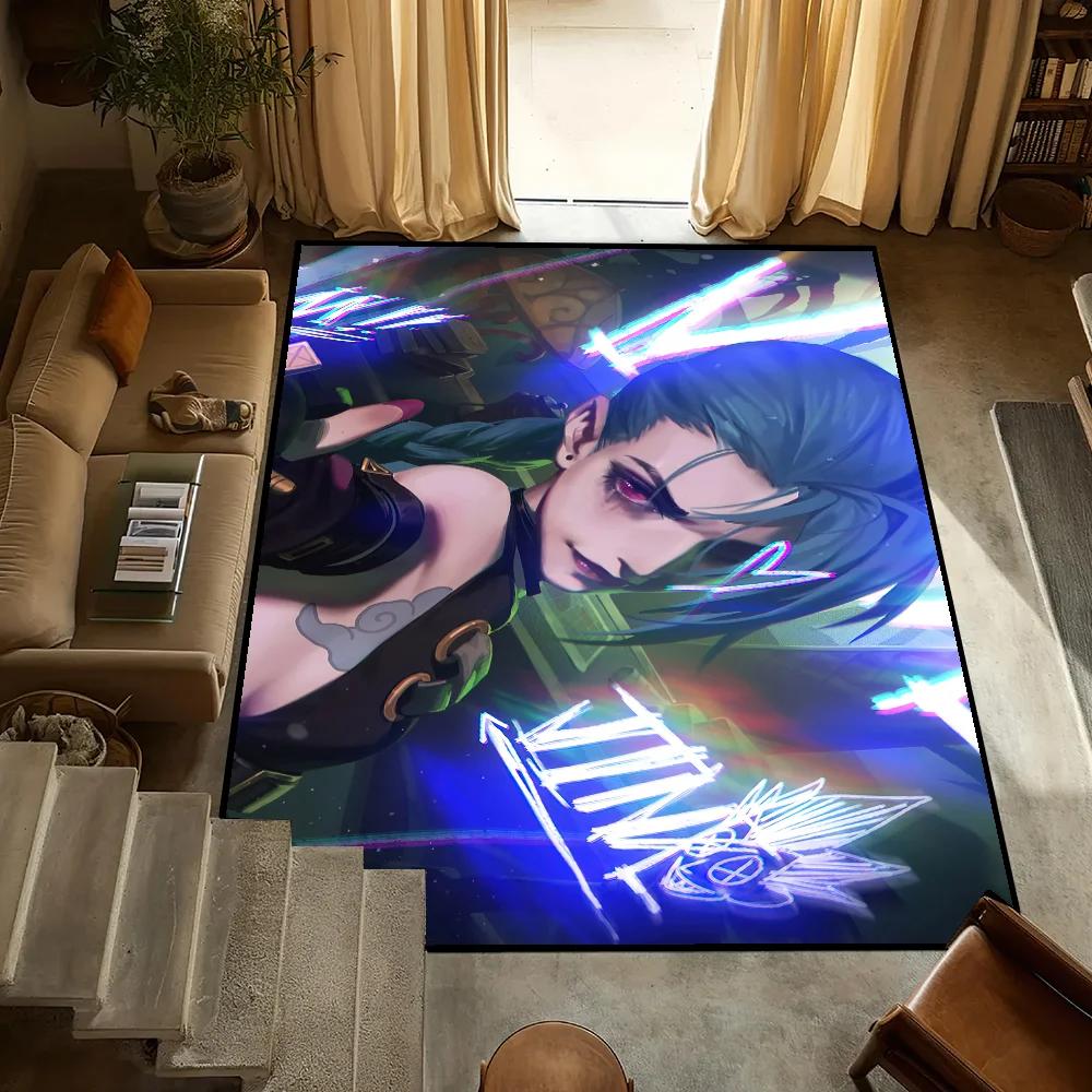 Door Mat Anti-Slip Kitchen J-JINX Bedroom Cartoon Handmade Tufted Rug Carpet Living Room A-Arcane2 Entrance Decoration