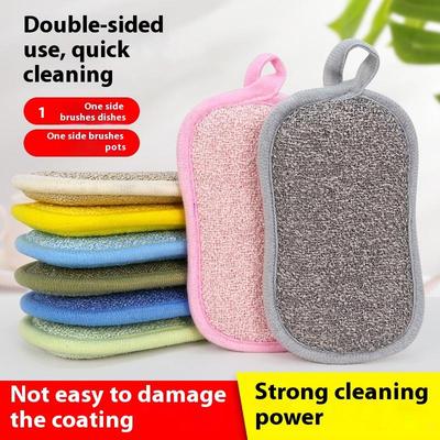 5 Pezzi Spugne Riutilizzabili Lavabili Spugna Magica Gomma Spugna da Cucina Prodotto per la Pulizia Gadget Strumenti Utensili da Cucina Accessori