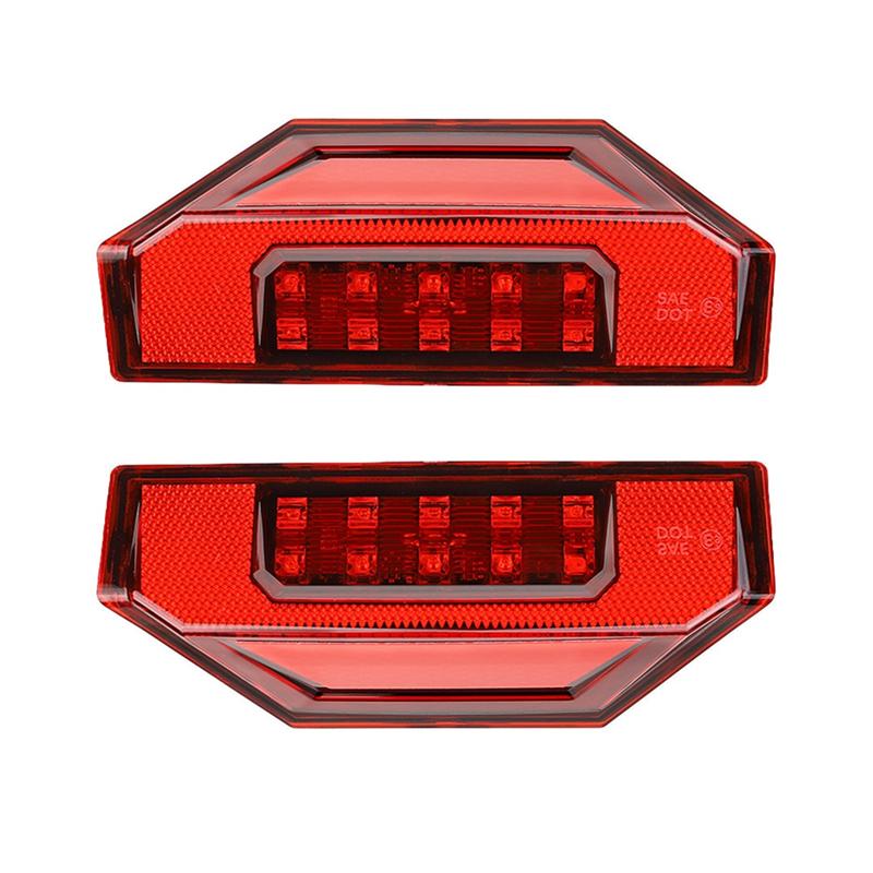 F9-1 Pair Tail Light For Polaris Ranger XP 570 900 General 1000 PRO Ranger Crew Brake Light 2412774 2411866