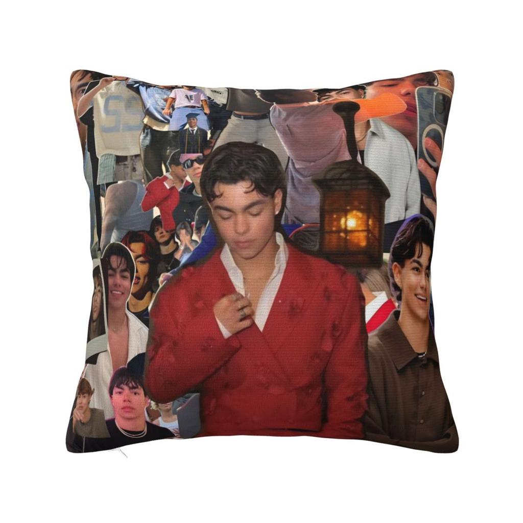 Pillow Cover Malachi Barton American Actor And Singer Photo Cushion Cover Vintage Pillow Case For Living Room Chair Pillowcases
