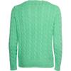 Polo Ralph Lauren Logo Embroidered Crew Neck Long Sleeve Knit Sweater Men sweater Green 710775885-516