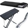 61/88 Tasten E-Piano Abdeckung Staubdichte Keyboard Instrumentenabdeckung Faltbare Digitalpiano Abdeckung für Digitales E-Piano