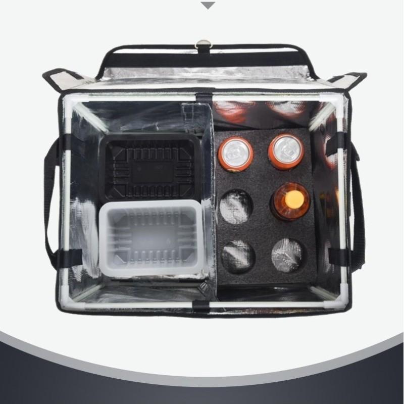 32L/48L/62L Insulated Takeout Box Food Delivery Bag Motorcycle Delivery Food Business Takeout Bag