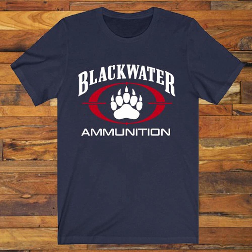 Blackwater Ammunition Academy Guns Firearms Men s Navy S-5XL L