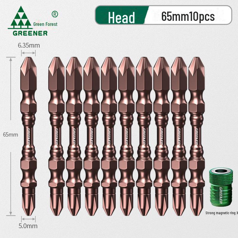 Green Forest Strong Magnetic Cross Head Electric Screwdriver Set