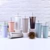 304 Stainless Steel Straw Cup Large Capacity Vacuum Coffee Cup Portable Car Cup Gift Thermos Cup