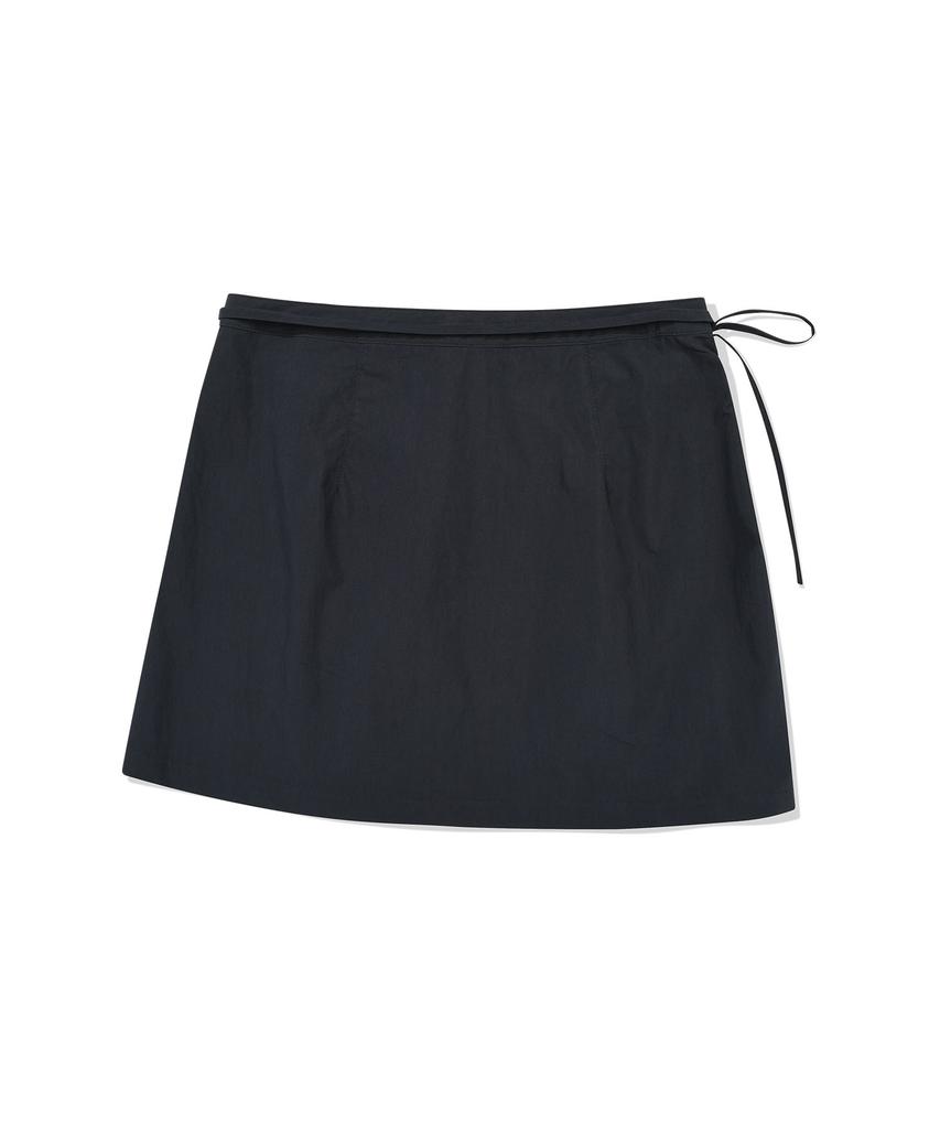 WACKY WILLY Women'S Skirt Layered Pants Charcoal
