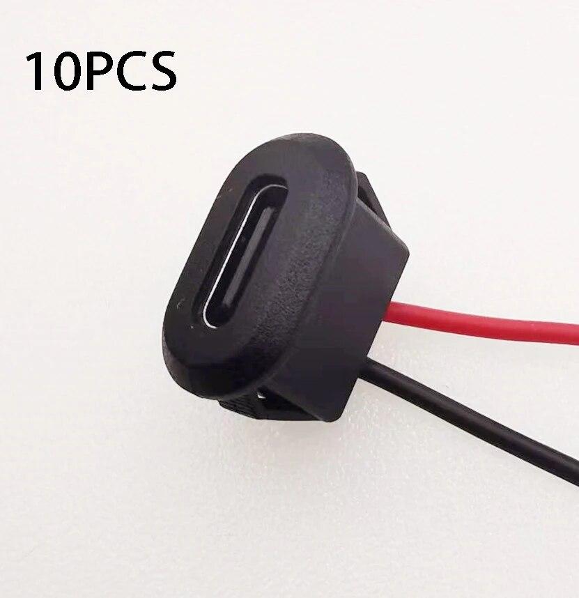 5PCS/10PCS Direct Pressure Welded Wire Type Mother Lamp Toy Charging Port Table Lamp Precision Instrument Charging Port