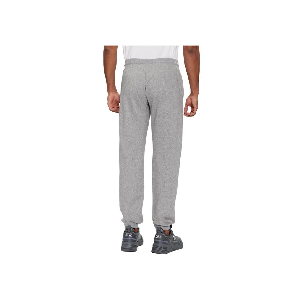 Emporio Armani EA7 Letter Print Drawstring Elastic Waist Cuffed Knit Sports Pants Men Bottoms 3DPP73-PJ05Z-3905