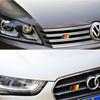 Universal Car Sticker German Flag Emblem Badge Emblem Deutsch Bumper Front Grille Auto Decal For Scirocco GOLF 7 Golf