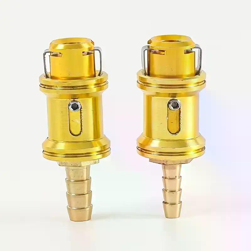 6.5/8mm Car Tire Valve Clip Pump Nozzle Clamp Solid Brass Air Chuck Inflator Pump Adapter Quick Connect The Inflation Connector
