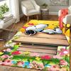 Cute Snoopy Cartoon Print Welcome Mat, Non-slip Decorative Home Rug, Suitable for Use In the Bedroom, Bedside, or Doorway.