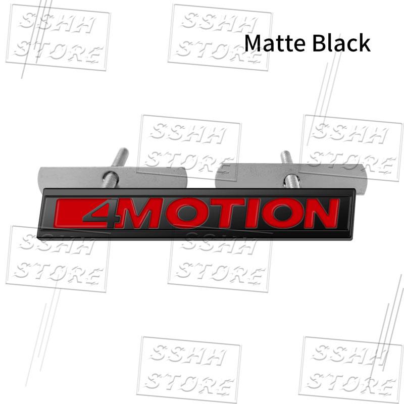 AABIN1 3D Metal 4Motion Car Front Grill Trunk Emblem Badge Sticker For Volkswagen VW Golf 5 MK4 MK6 MK7 Fiesta Focus 2 3 Decor