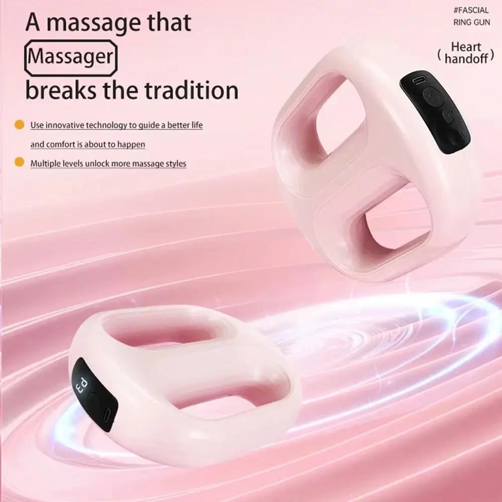 Fascia Ring Massager Professional Grade Vibration Fat Burning Machine Yoga Ring Fascia Gun Fitness Equipment Muscle Massager