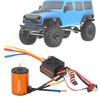 3650 4300KV Brushless Motor 60A ESC Upgrade Parts Accessory for 1/10 RC Car Model