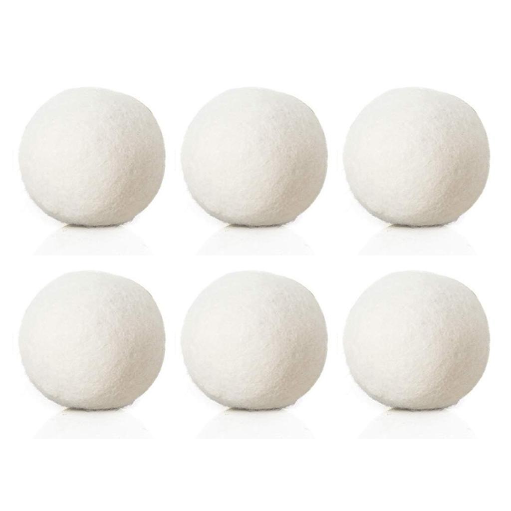 3/6/9 PCS Reusable Dryer Balls – Replace Dryer Sheets, Add Essential Oils for Natural Scent, Reduce Drying Time & Static