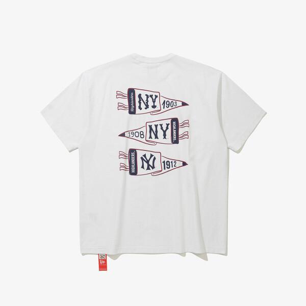 New Era Mlb CoopersTown New York Yankees Flag T shirT 15147544