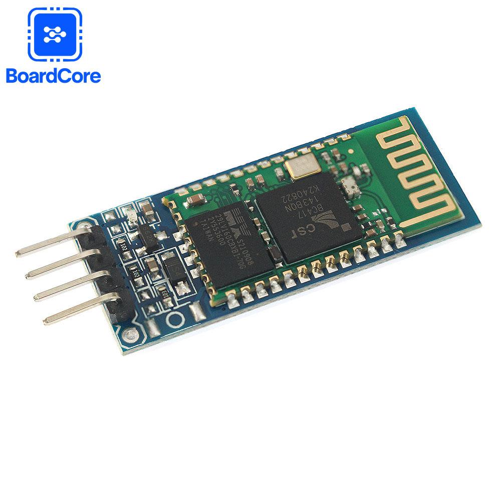 HC-06 Bluetooth Serial Module Wireless Transparent Transmission Slave Module with Pins Serial Communication for Arduino DC3.6~6V