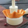 Eiswaffelform DIY Eiswaffelbereiter Eis Herstellwerkzeug Eismaschine Waffelform Kegelförmige Knusprige Waffel