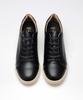 Waaw Purity Hi 5Cm Height-Increasing Sneakers Black Ivory