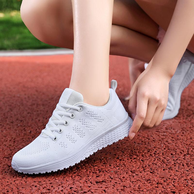 Spring / Autumn Women's Flying Women's Shoes Running Shoes Summer Breathable Casual Sports Women's Shoes