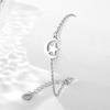 18K Gold Stainless Steel Crescent Moon Star Dainty Bracelet Adjustable Non-Tarnish Hypoallergenic Celestial Women
