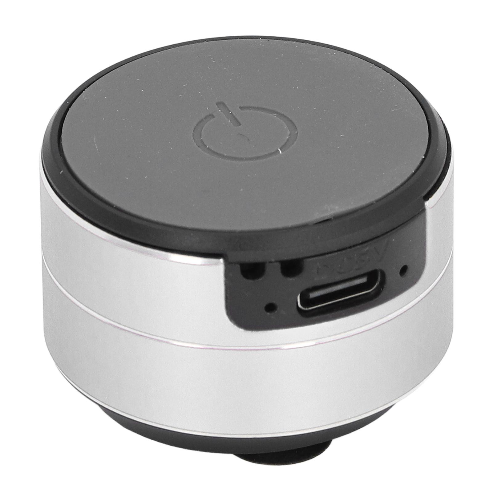 

3 Вт 4 Ом 5 В беспроводной динамик костной проводимости BT5.3 стереодинамик с присоской для кухни серебряный