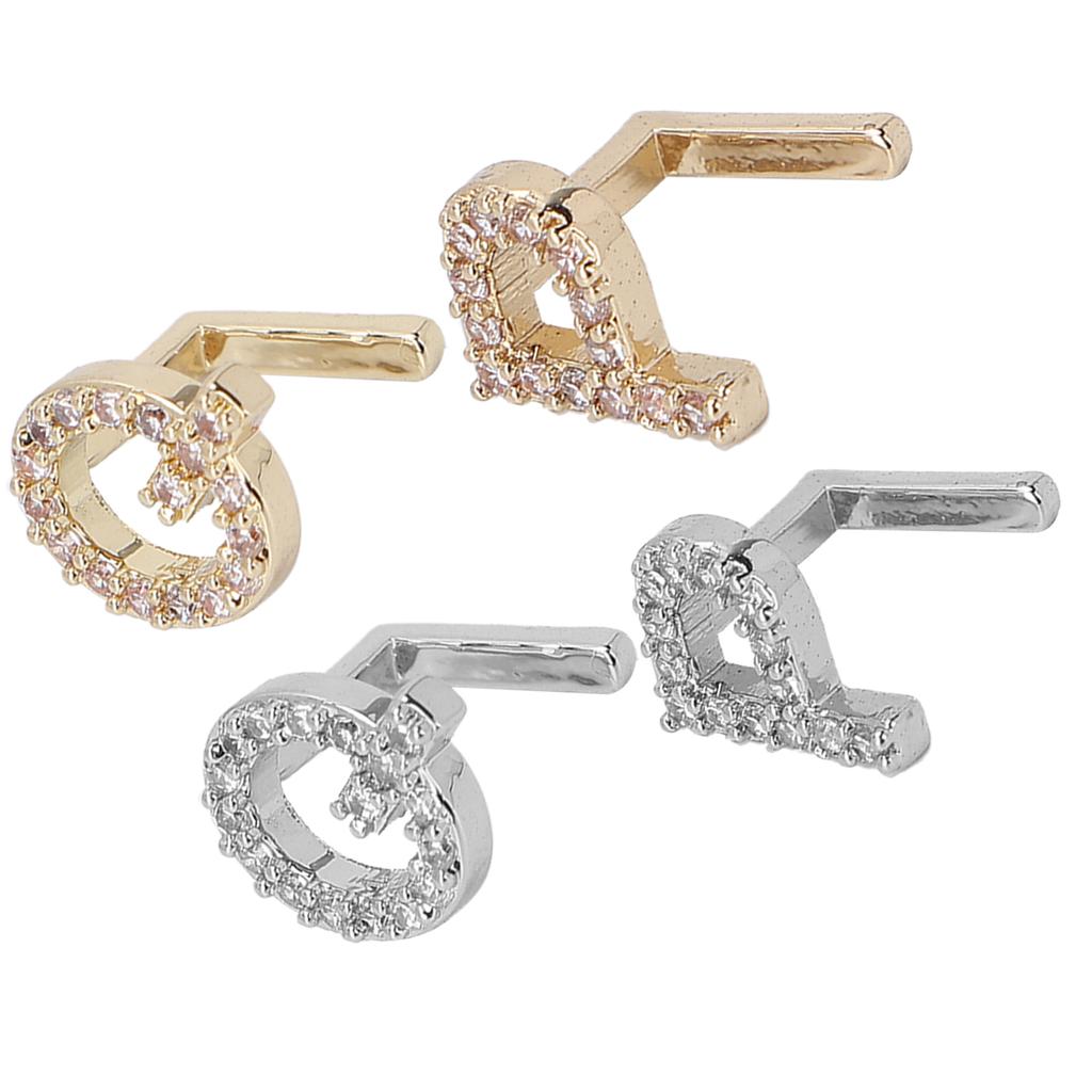 Plated English Letter Teeth Brace Copper Teeth Decoration for Halloween Party Performance