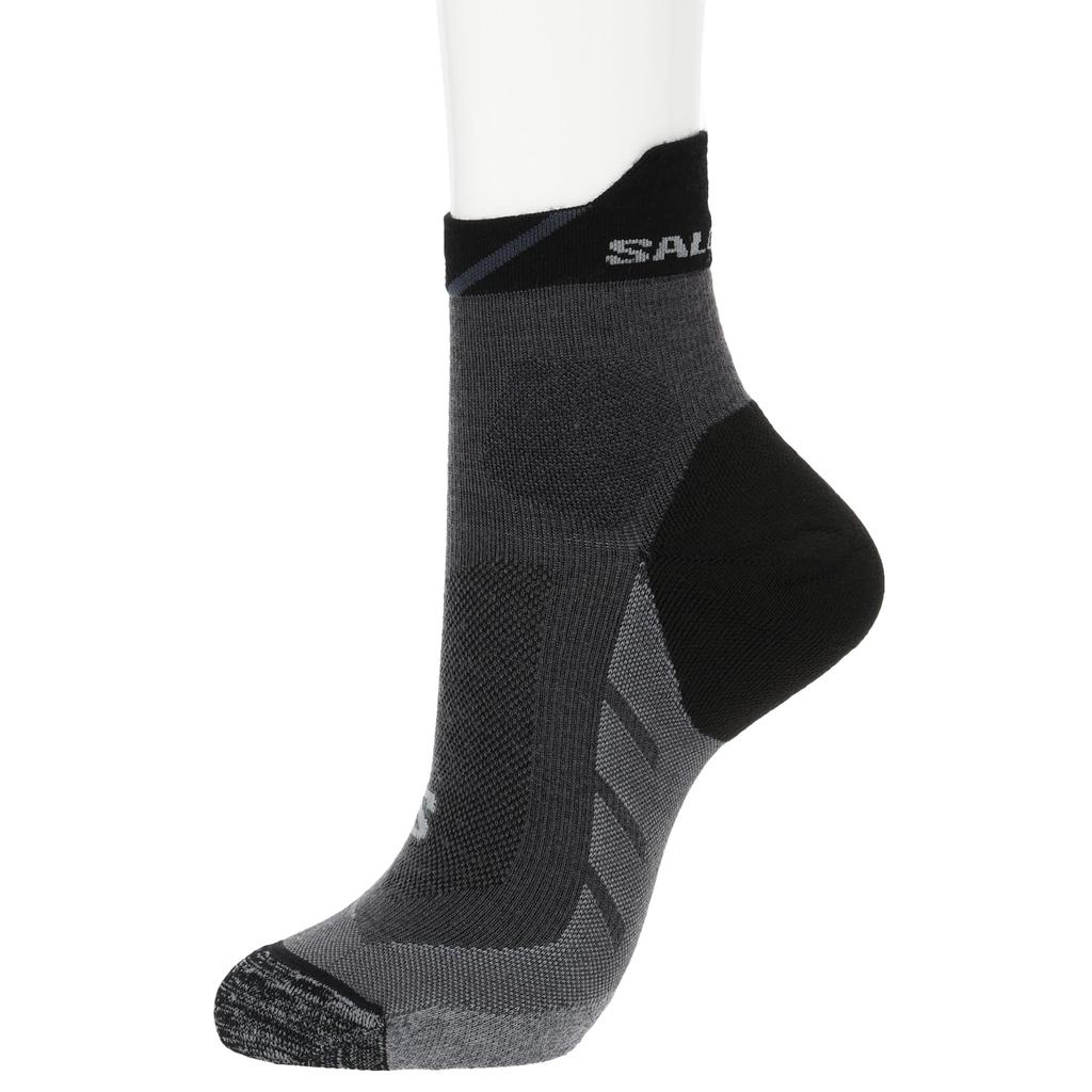 Salomon SPEEDCROSS ANKLE M Socks, BLACK/Magnet/Quarry