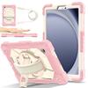 Rotatable Heavy Duty Case For Samsung Tab A11 A9 8.7 SM-X133 X135 X110 X115 X117 Armor Stand Cover With Shoulder Strap