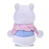 Disney Winnie Pu Plüschpuppe Rosa x Blau Winter Glänzende Farbe Japan NEU Disney Store