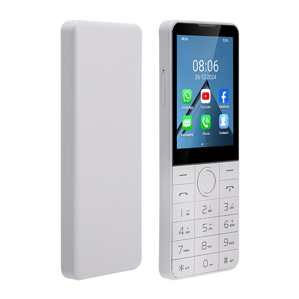 

DOOV R77 Keypad Mobile Phone 3GB+32GB 2.8 Inch IPS Screen Android 13 Smartphone White