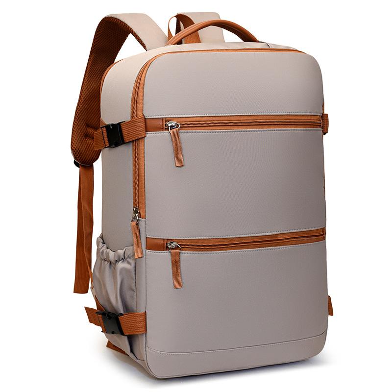 

Мужской дорожный рюкзак деловой женский легкий рюкзак студенческий школьный рюкзак серый