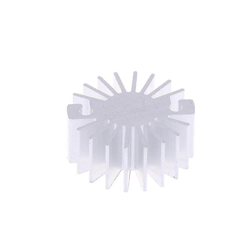 23mmx10mm LED Of Enkele Chip Koellichaam Radiator Aluminium 1W Koellichaam Radiator Voor Huishoudelijke Lamp Radiator Vervangbaar