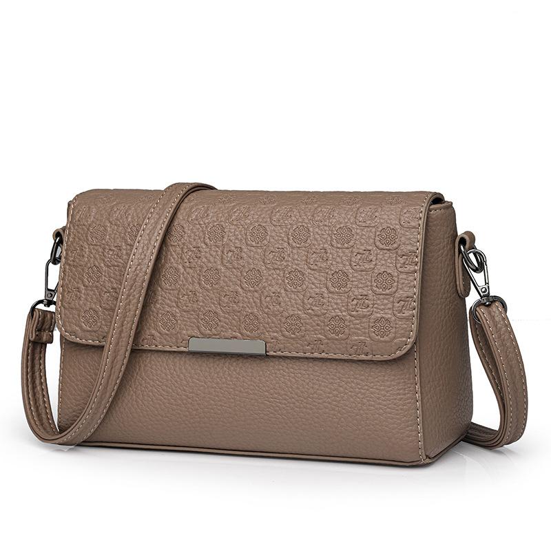 Women's Bag PU Middle-aged Mother Bag Shoulder Bag Crossbody Bag