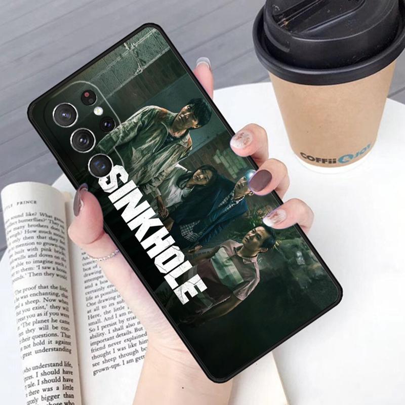 sinkhole Korean Drama phone case Cover For Samsung Galaxy S24 S25 Ultra S21 S22 Ultra S10E Note 10 Plus Note 20 FE S23
