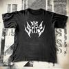 Die Spitz Band Logo Camicia Nera in Cotone Taglia Unica S-5XL T686 Maglietta Unisex