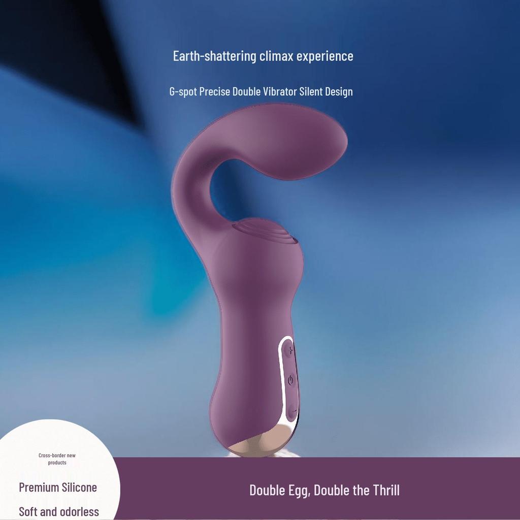 Vibratore Uovo a Doppio Salto – Giocattolo Erotico Climax per Adulti per Donne