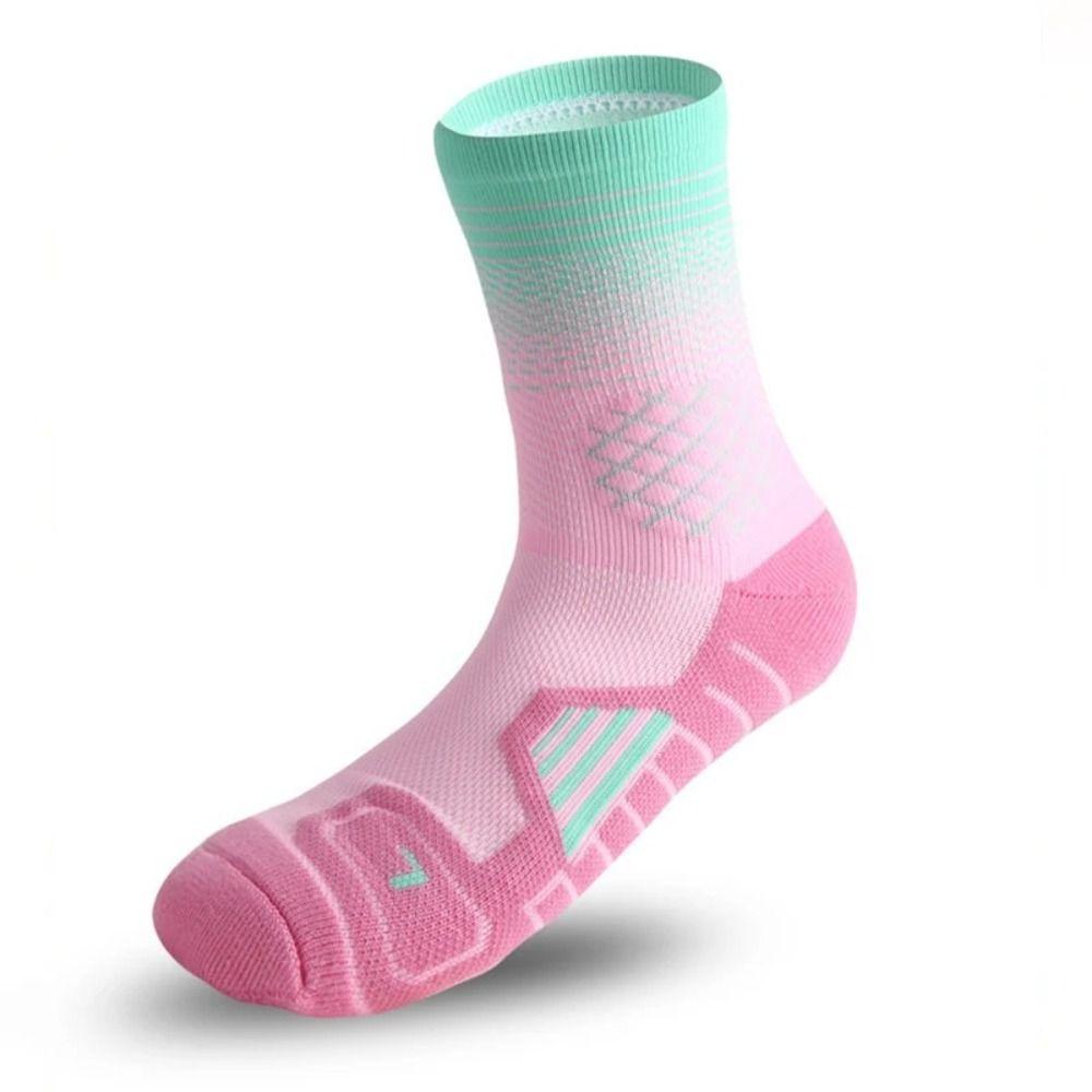 Fast-drying Sport Socks Breathable Cycling Riding Socks Rugby Middle Stockings  Men/Women