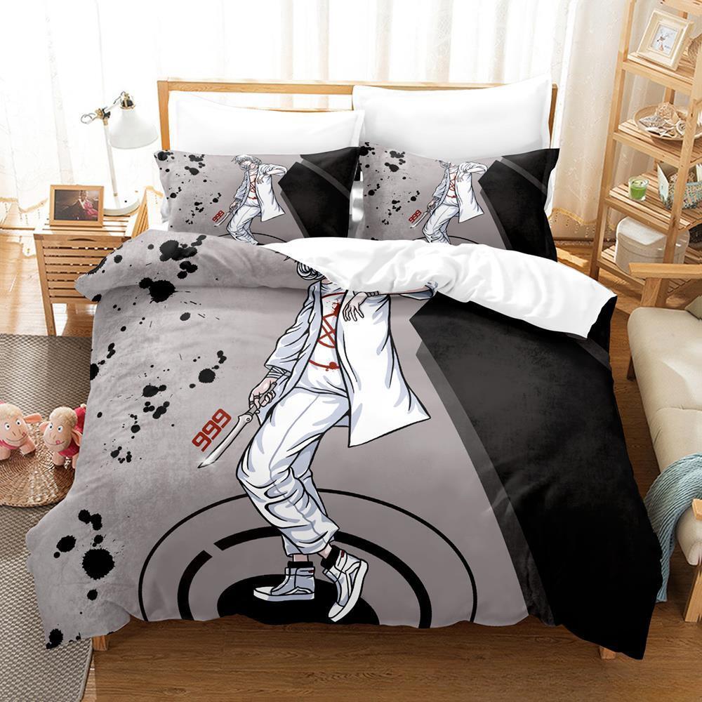 New Akudama Drive Bedding Set Single Twin Full Queen King Size Bed Set Adult Kid Bedroom Duvet cover Sets 3D Anime Bed Sheet Set