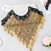Heavy Industry Mesh Bead Sequin Patch Decorative Clothing Dress Dress Accessories Front Collar Cloth Sticker Accessories