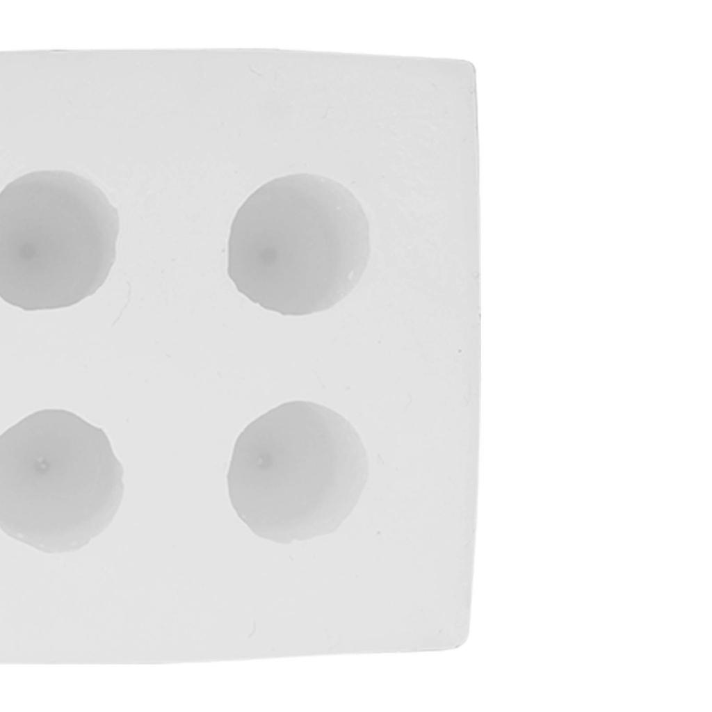 3D Pillar Candle Mold Mini DIY Reusable Washable Silicone Candle Mold for Home Salon